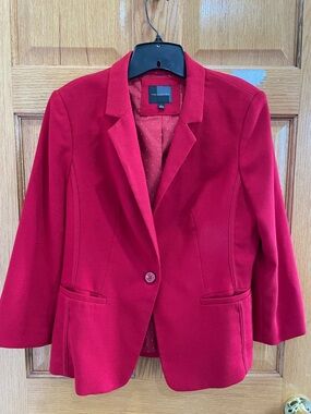 The Limited Red Blazer